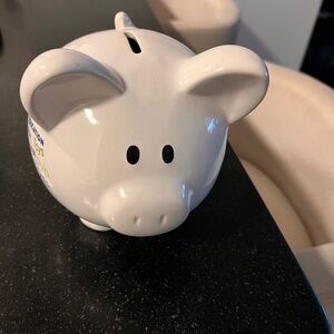 White Piggy Bank